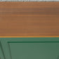 Vintage Kommode Sideboard Ablage Flur Schuhkommode Holz Grün Mid Century GERO Möbel
