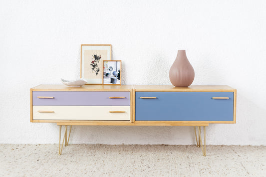 Hülsta vintage Schubladen Sideboard Eiche