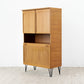 Vintage Teak Schrank Minibar Wohnzimmer Mid Century Holz 1960er 60s Bar