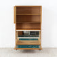 Vintage Teak Schrank Minibar Wohnzimmer Mid Century Holz 1960er 60s Bar