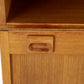 Vintage Teak Schrank Minibar Wohnzimmer Mid Century Holz 1960er 60s Bar