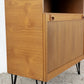 Vintage Teak Schrank Minibar Wohnzimmer Mid Century Holz 1960er 60s Bar