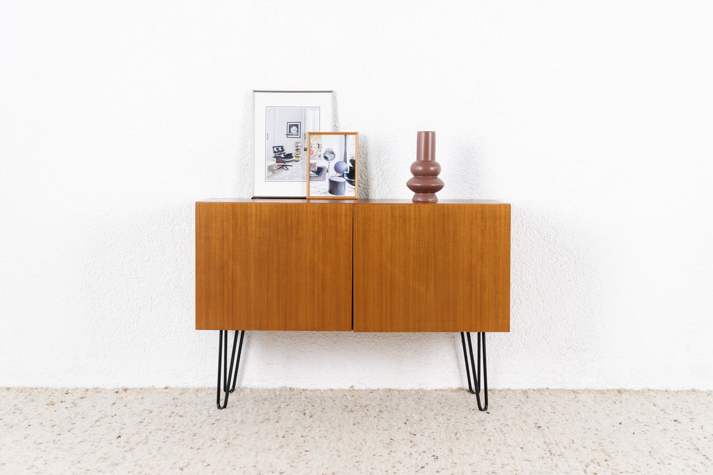 Kommode Sideboard Mid Century Nuss