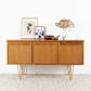 Vintage Teak Kommode Sideboard Mid Century Tv Low Board Holz SEN Möbel