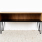 Vintage Regal Sideboard Hifi Tv Low Board Ablage Flur Holz Mid Century Schwarz