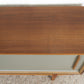 Vintage Sideboard Mid Century Tv Low Board Nuss Holz Schiebetüren 60s