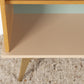 Vintage Regal Kommode Schrank Holz Mid Century 60s Bücherregal Pastell