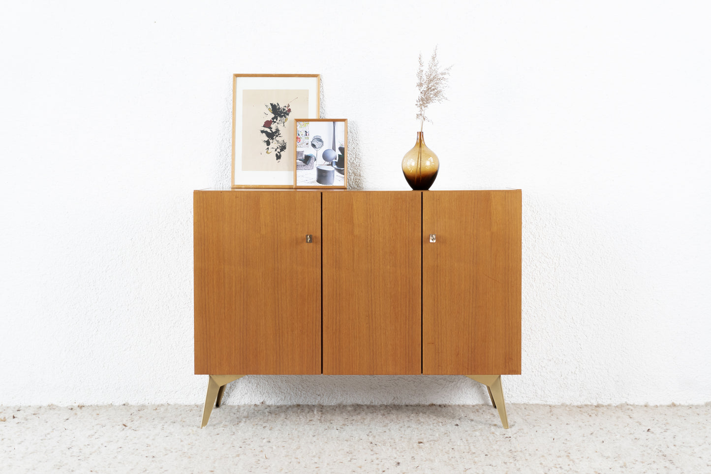 Vintage Kommode Sideboard Mid Century Holz Tv Board Wohnzimmer