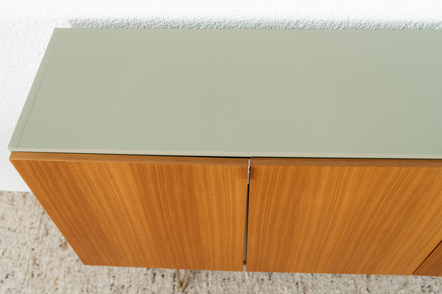 Sideboard Mid Century Nuss 205cm