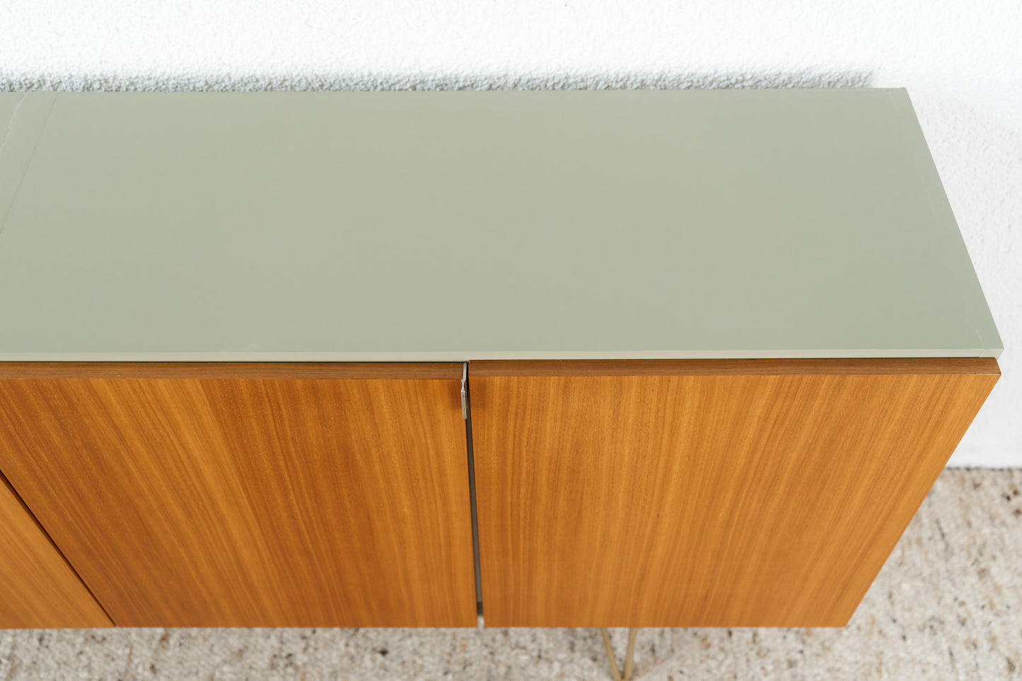 Sideboard Mid Century Nuss 205cm