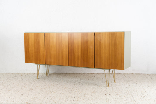 Sideboard Mid Century Nuss 205cm