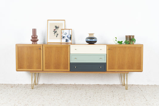 Vintage Sideboard Kommode Schubladen Palette