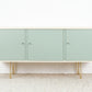 Vintage Sideboard salbei beige Kommode