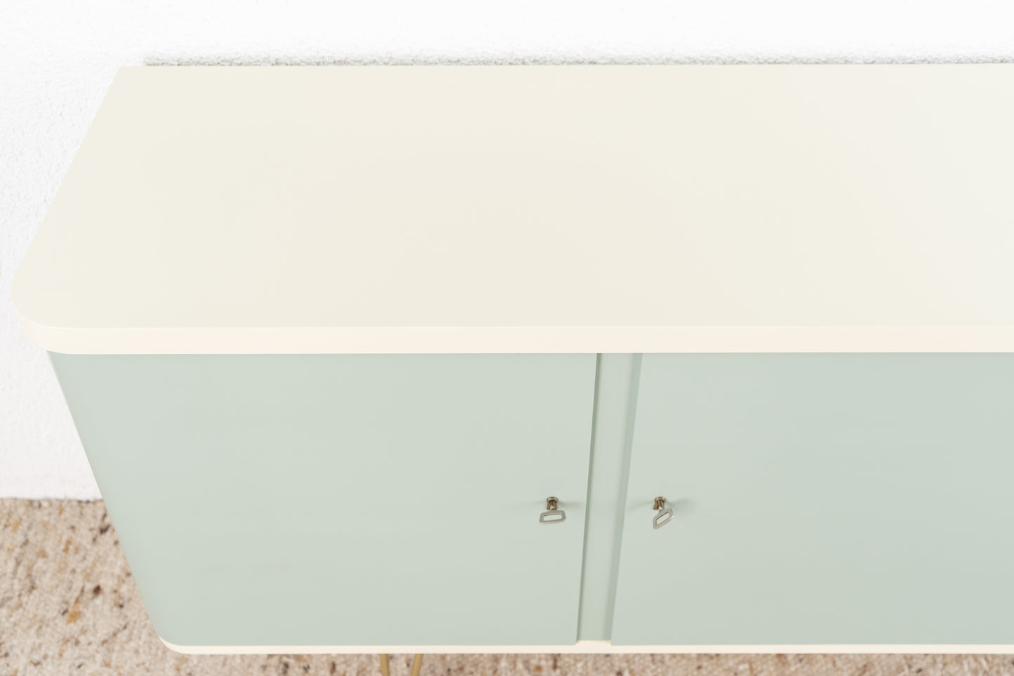 Vintage Sideboard salbei beige Kommode