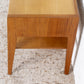 Mid Century 2er Set Nachttische Holz 60s