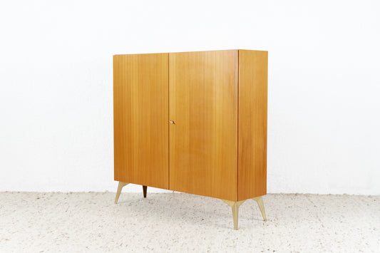 Schrank Kommode Mid Century Teak Holz 1960er 60s