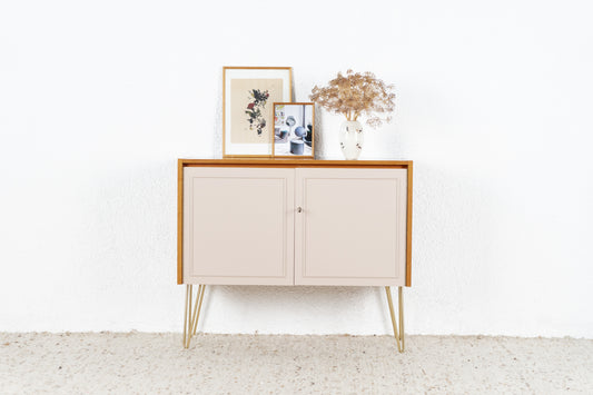 Vintage Kommode Holz Sideboard gold