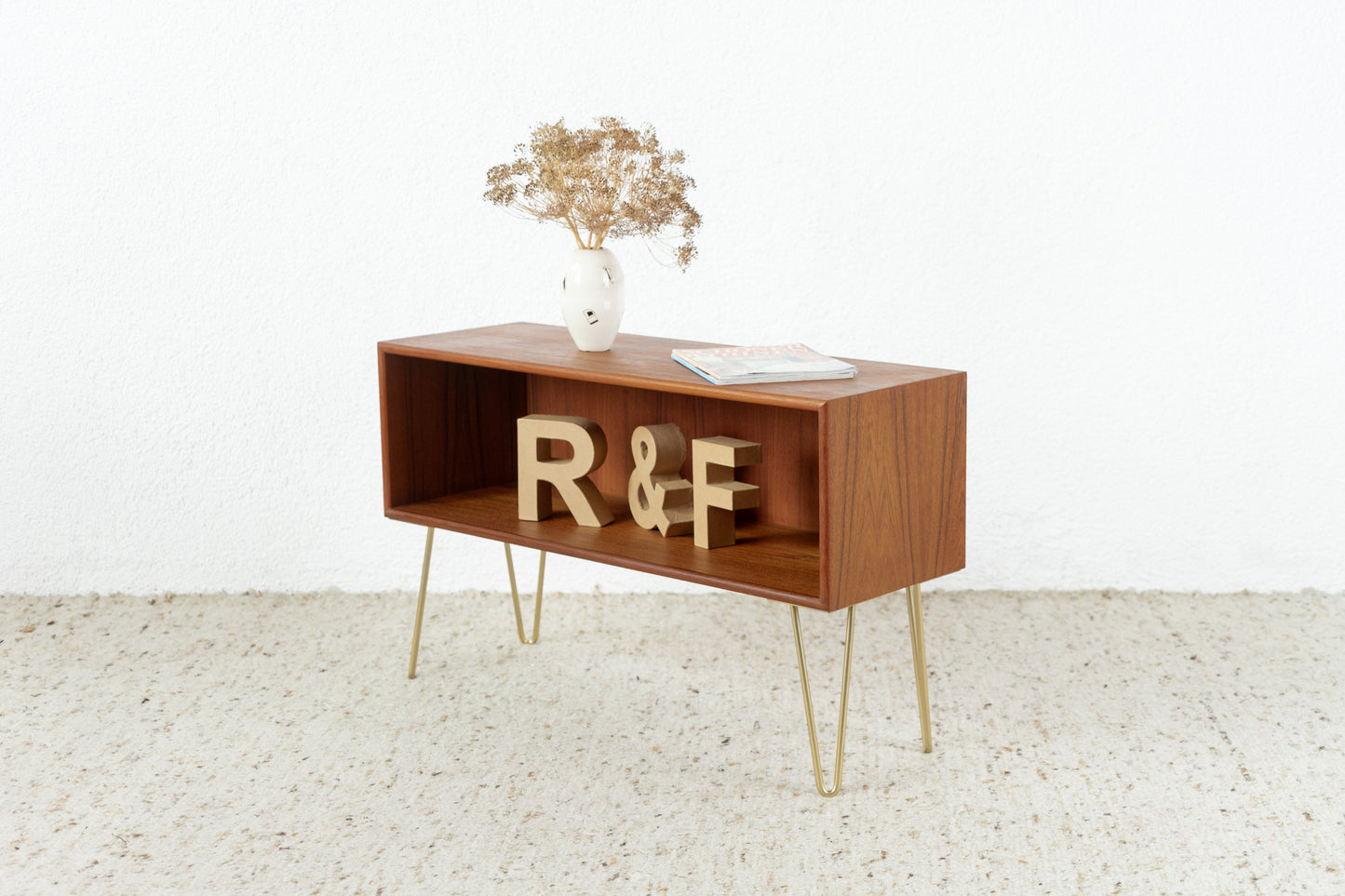 RT Möbel Regal Mid Century Heinrich Riestenpatt Teak Sideboard