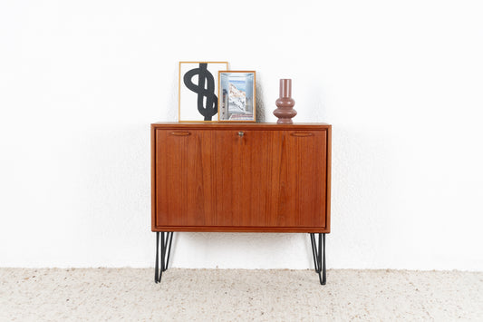 RT Möbel Teak Kommode Minibar Sideboard Heinrich Riestenplatt