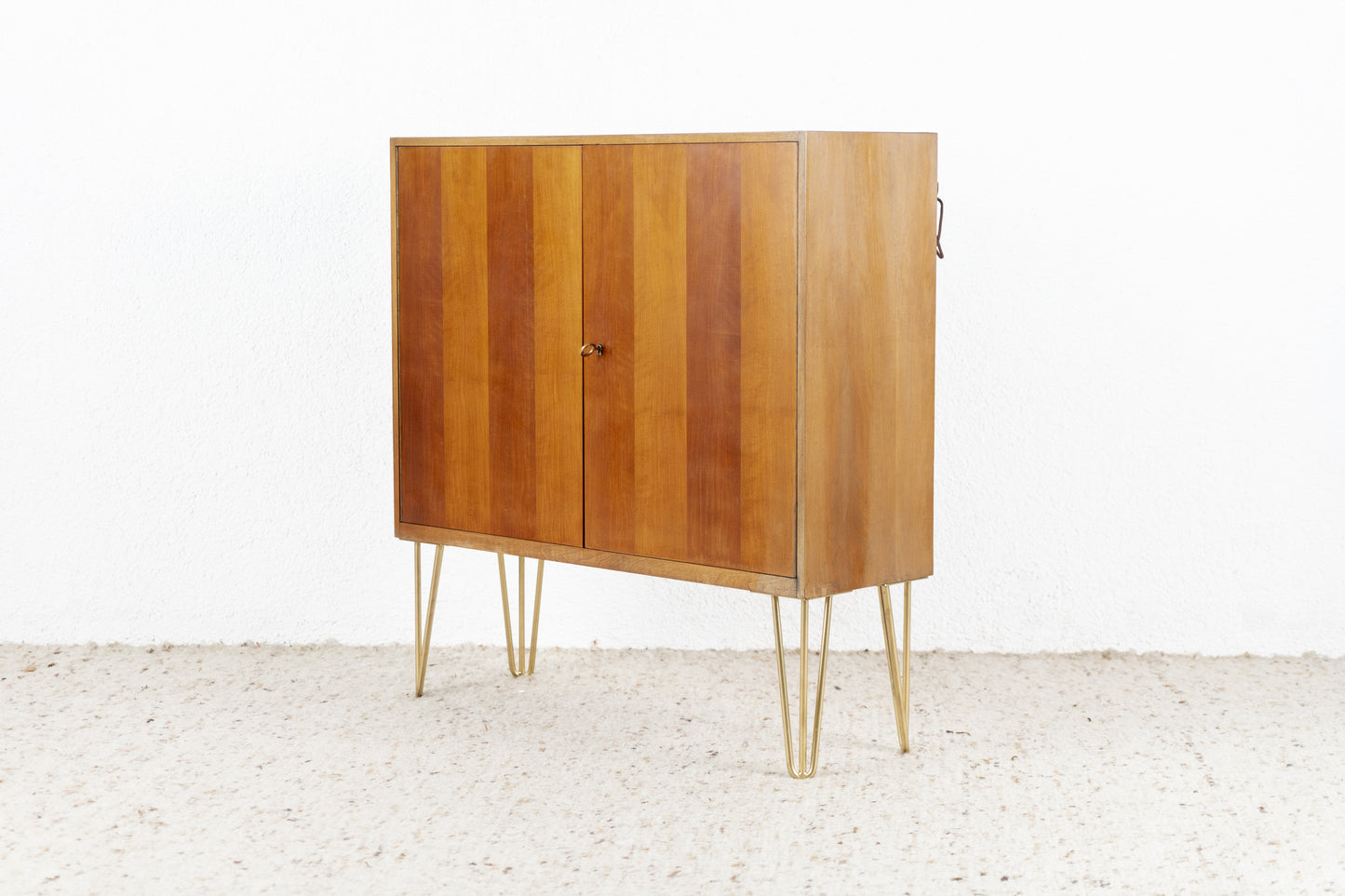 Franz Ehrlich Nuss Holz Kommode Sideboard