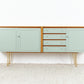 Mid Century Sideboard Holz TEPE Nuss