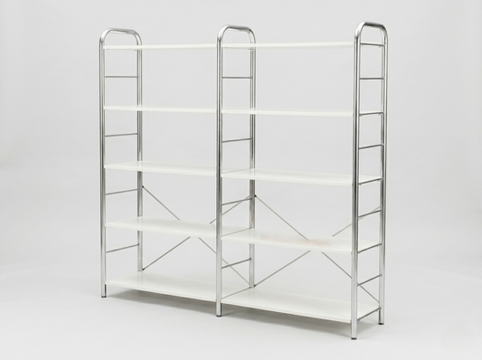 RUTGER ANDERSSON REGAL Chrom Weiss niklas ikea 80er Vintage Design