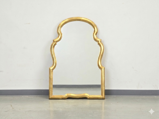 WANDSPIEGEL GOLD Barock Vintage Spiegel 60er Antik-Stil Hollywood Regency