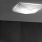 OLE LIGHTING Deckenleuchte Lampe Weiß designer Modern Flach quadrat