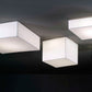 OLE LIGHTING Deckenleuchte Lampe Weiß designer Modern Flach quadrat
