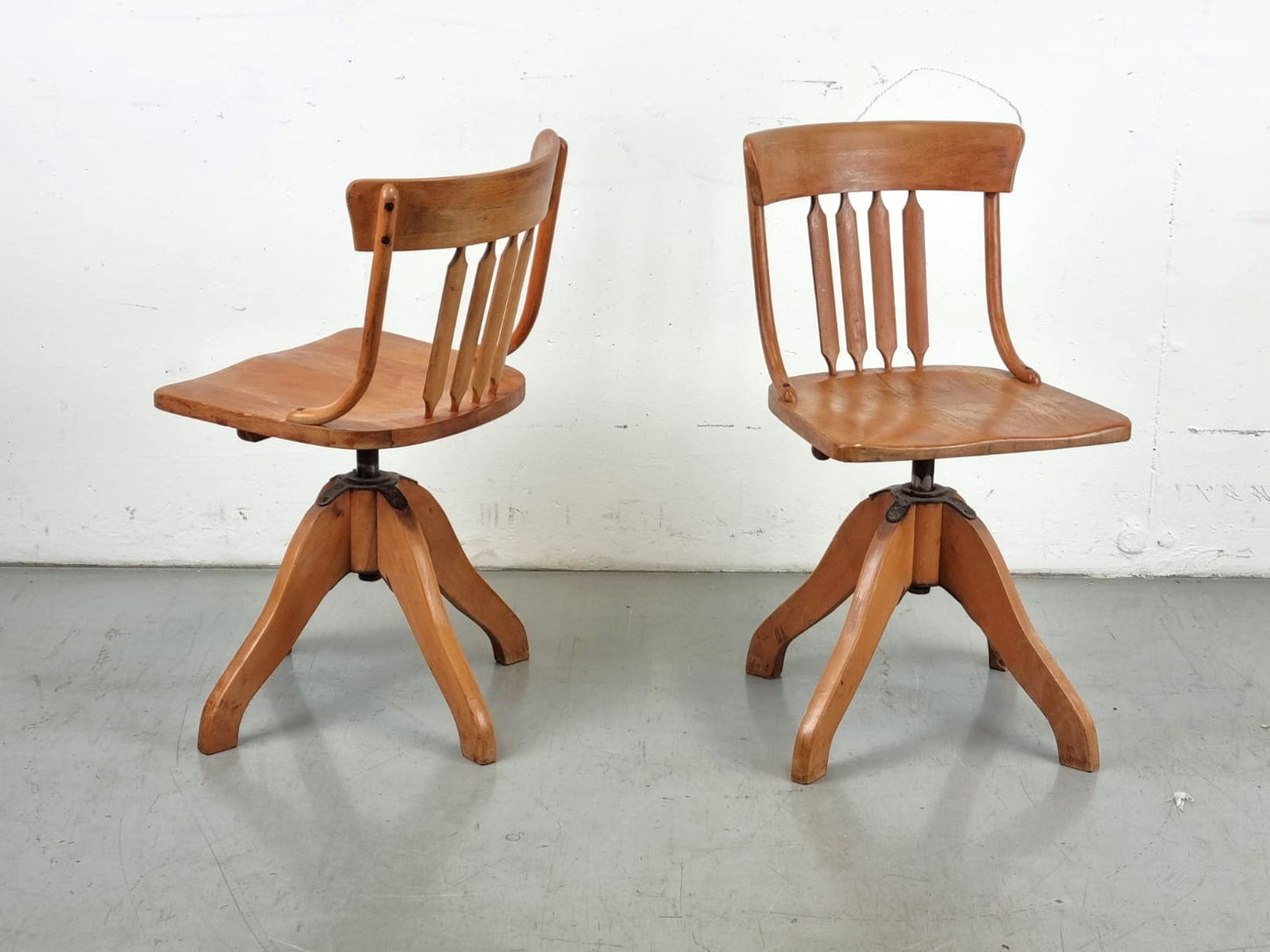 BAUHAUS ARCHITEKTEN STUHL büro esszimmer holz vintage küche werkstatt