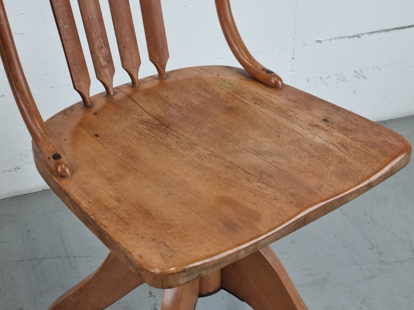 BAUHAUS ARCHITEKTEN STUHL büro esszimmer holz vintage küche werkstatt