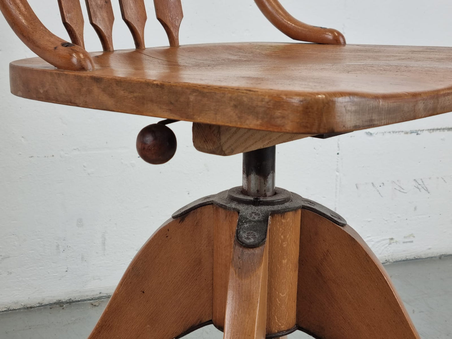 BAUHAUS ARCHITEKTEN STUHL büro esszimmer holz vintage küche werkstatt