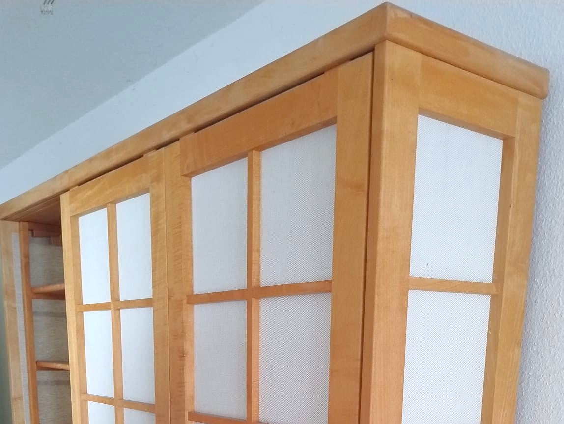 GRÜNE ERDE Schrank Baumkrone Shoji Japan Massivholz Kleiderschrank