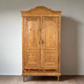 VINTAGE BAUERNSCHRANK holz schrank garderobe kleiderschrank vollholz