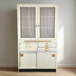 MUSTERRING KÜCHENSCHRANK büffet vintage weiß vitrine schrank mid century