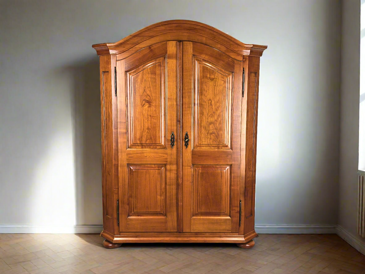 KIRSCHBAUM SCHRANK vollholz kirsche kleiderschrank domicil vintage