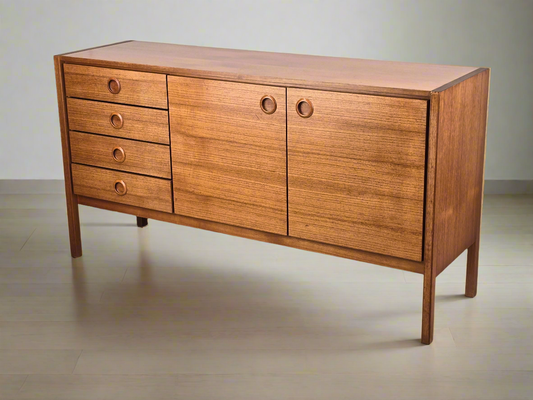 DÄNISCH TEAK SIDEBOARD kommode holz vintage tv board dänemark