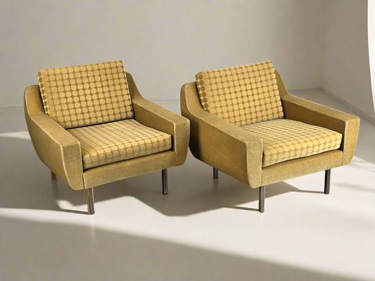 MID CENTURY SESSEL senfgelb vintage 1960er tv couch retro ddr polsterstuhl