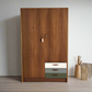 VINTAGE KLEIDERSCHRANK Holz kommode schrank mid century 60s Schlafzimmer