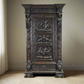ANTIK SCHRANK Buffet vintage antique holz 1840 handgeschnitzt Renaissance