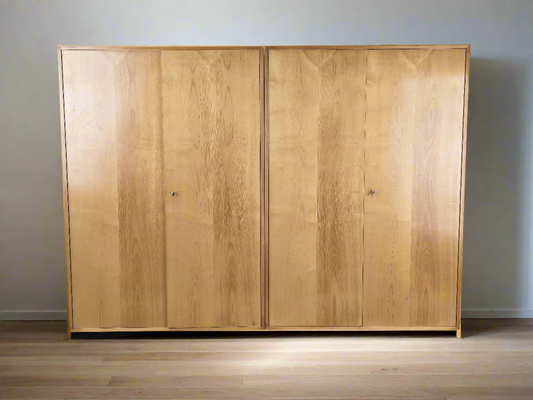 WK MÖBEL VINTAGE KLEIDERSCHRANK holz minimalistisch schrank mid century