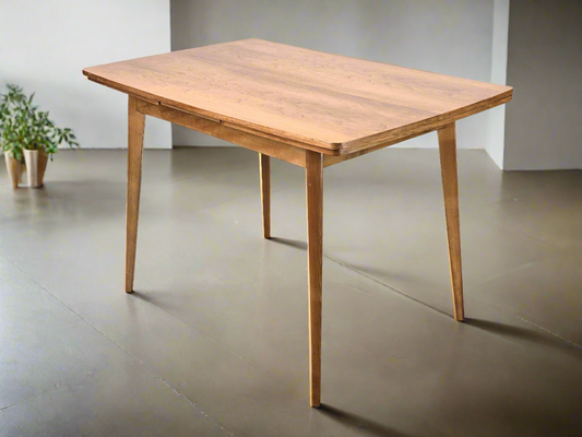 VINTAGE ESSTISCH tisch esszimmer küchentisch holz nussbaum 1960er schreibtisch