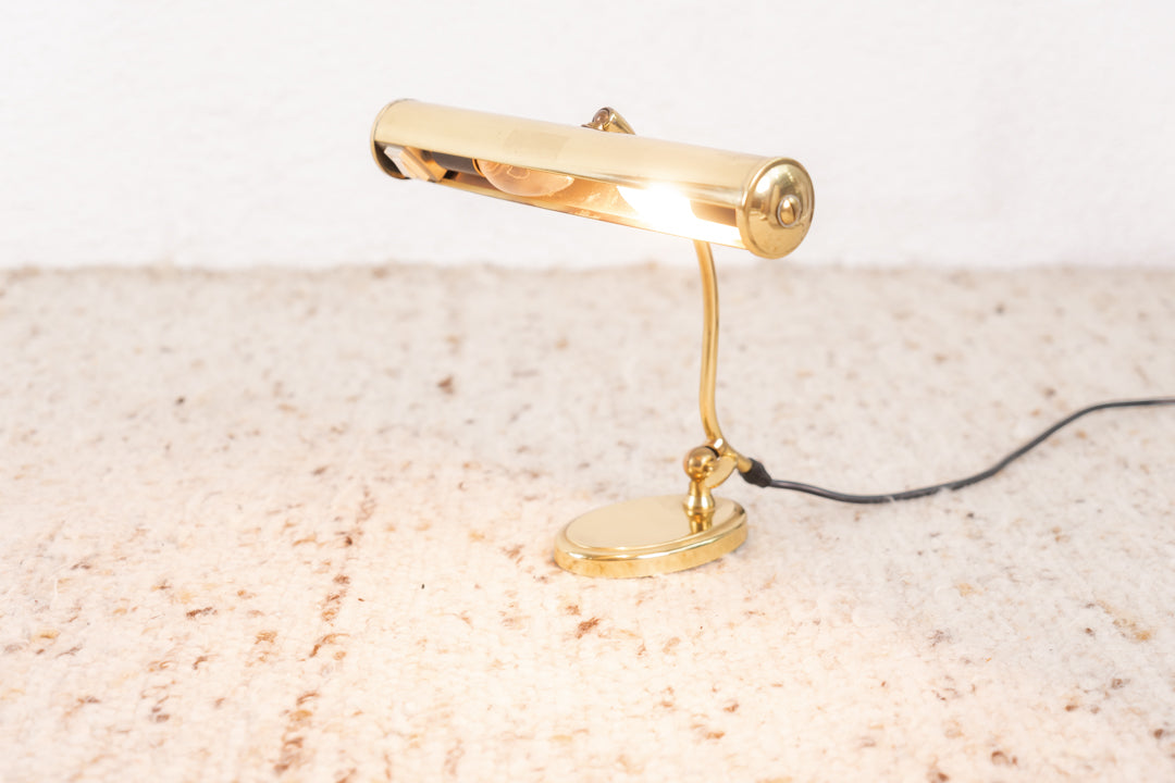 Tisch / Klavier Lampe Gold