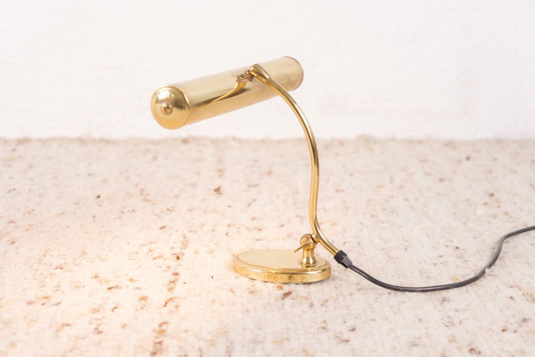 Tisch / Klavier Lampe Gold