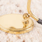 Tisch / Klavier Lampe Gold