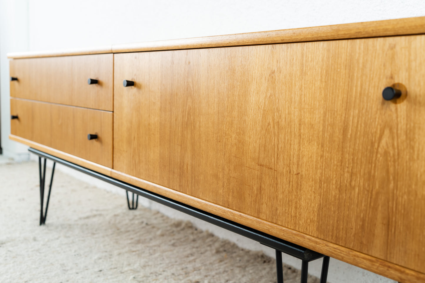 Teak Schubladen Sideboard