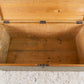 Vintage Holz Truhe / Box Industrial Bundeswehr grün Kommode