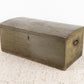 Vintage Holz Truhe / Box Industrial Bundeswehr grün Kommode