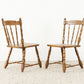 Vintage 2er Set Stuhl Holz Antik Windsor Küche Esstisch Landhaus