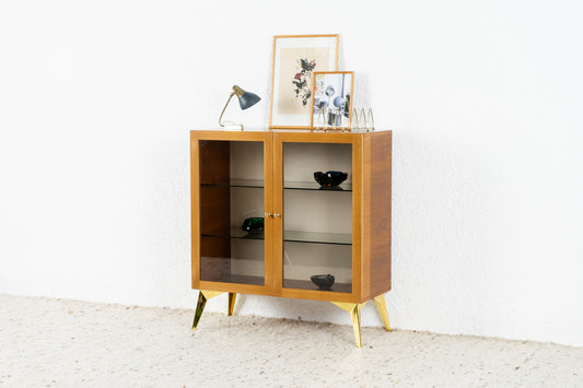 Teak Kommode / Vitrine